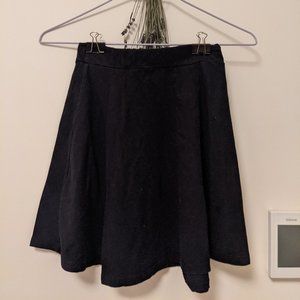 Black Charlotte Russe A-Line Skirt